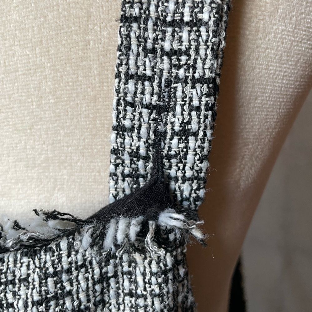 REVOLVE Black and Gray Tweed Dress - Picture 12 of 15